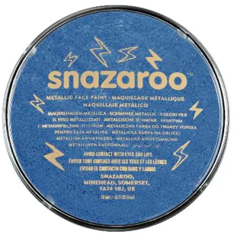 Farba do twarzy i ciała METALLIC Snazaroo 18 ml
