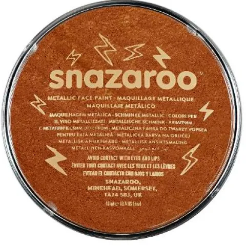 Farba do twarzy i ciała METALLIC Snazaroo 18 ml