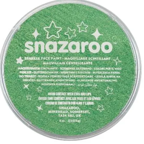 Farba do twarzy i ciała SPARKLE z połyskiem Snazaroo 18 g