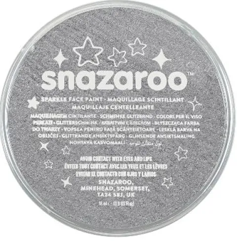 Farba do twarzy i ciała SPARKLE z połyskiem Snazaroo 18 g