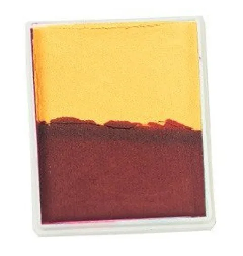 Farba do twarzy Rainbow Cake 50 ruby red/ golden yellow PartyXplosion