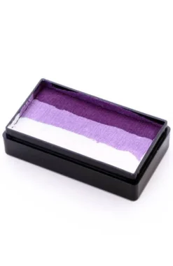 Farba do twarzy Split Cake 28g DEEP PURPLE/ LILAC/ WHITE PartyXplosion