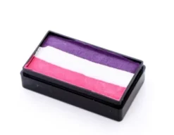 Farba do twarzy Split Cake 28g PURPLE/ WHITE/ PINK PartyXplosion
