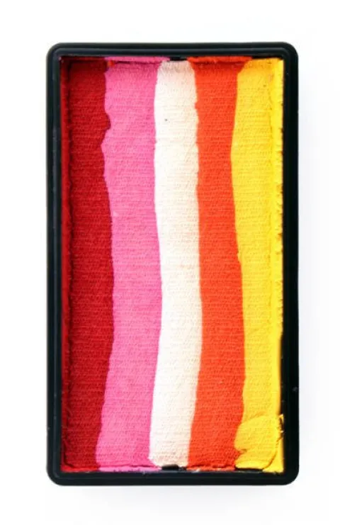 Farba do twarzy Split Cake 28g RED/ PINK/ WHITE/ ORANGE/ YELLOW PartyXplosion
