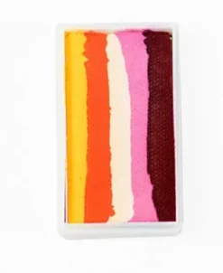 Farba do twarzy Split Cake 28g RED/ PINK/ WHITE/ ORANGE/ YELLOW PartyXplosion