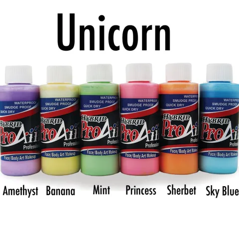 Farba ProAiir Hybrid 30 ml zestaw UNICORN 6 szt.