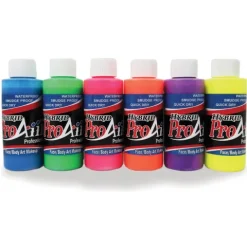 Farba ProAiir Hybrid 30 ml zestaw FLUO UV 6 szt.