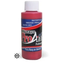 Farba wodoodporna ProAiir Hybrid 60 ml airbrush UV Radiation Red