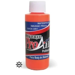 Farba wodoodporna ProAiir Hybrid 60 ml airbrush UV Isotope Orange
