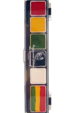 Farby do twarzy Paleta Rasta Split Cake PXP Professional Colours by PartyXplosion