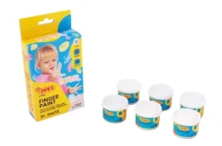 Farby do malowania palcami pastelowe JOVI 6x35ml