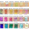 Farby do twarzy Fusion One Stroke & Glitter Cream Palette - Rainbow Party