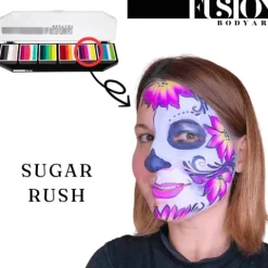 Farby do twarzy Split Cake FUSION Body Art Sugar Skull