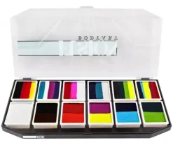 Farby do twarzy Split Cake Paleta FUSION Body Art Carnival Kit 120g