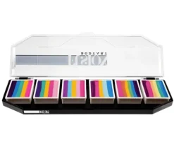 Farby do twarzy Split Cake Paleta FUSION Body Art Lodie Up Rainbow Ponies Palette