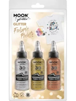 Farby holograficzne do tkanin MOON brokat