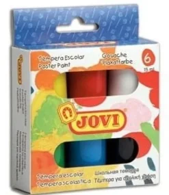 Farby plakatowe 6 kolorów JOVI 6x15 ml