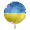 FLAGA UKRAINY balon foliowy okrągły 18"