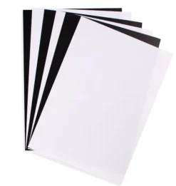 Folia termokurczliwa Shrink Biała&Czarna 6 szt.