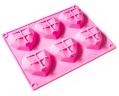 Foremka do pieczenia muffinek SERDUSZKA 3D