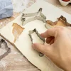 Foremki na ciastka KOTKI 4 szt. NOWE