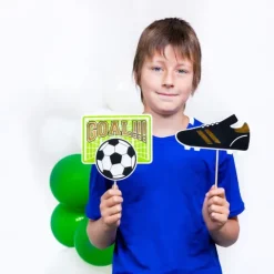 Foto rekwizyty do zdjęć fotobudka piłka nożna FOOTBALL 9 szt.