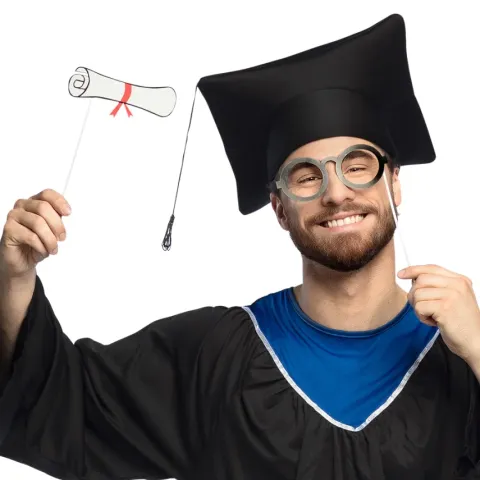 Foto rekwizyty do zdjęć zakończenie roku Student 10 szt.