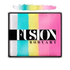 FUSION Body Art Rainbow Split Cake farba do malowania twarzy i ciała 50 gram