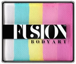 FUSION Body Art Rainbow Split Cake farba do malowania twarzy i ciała 50 gram