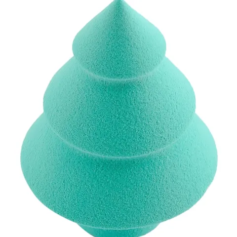 Gąbka Beauty Blender do malowania twarzy i ciała 1 szt. CHOINKA