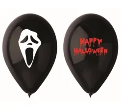 Gemar 12 cali 5 szt Straszne Halloween balony gumowe z nadrukiem