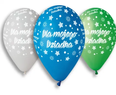 Gemar balony 13" Dla mojego dziadka 5 szt.