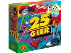 25 gier zestaw gier planszowych dla dzieci 4 lat+