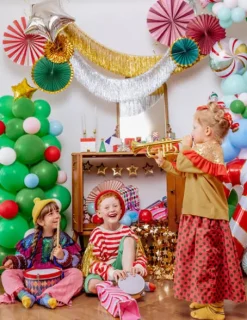 GIRLANDA BALONOWA choinka zestaw 161 cm