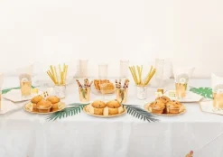 GIRLANDA BALONOWA gotowy zestaw - elegancka biel