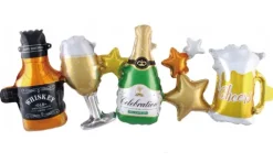 Girlanda balonowa Party - whisky, szampan, piwo 96 x 33 cm