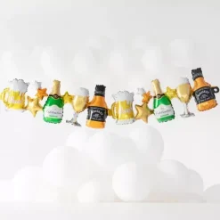 Girlanda balonowa Party - whisky, szampan, piwo 192 x 33 cm
