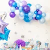 GIRLANDA BALONOWA gotowy zestaw - Kraina Lodu