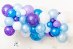 GIRLANDA BALONOWA gotowy zestaw - Kraina Lodu