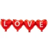 Girlanda Balonowa serca czerwone LOVE Walentynki 101x27cm
