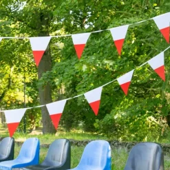Girlanda biało czerwona flaga Polski 5,5 m