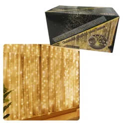 Girlanda lampki Świąteczne kurtyna 300 LED 3x3m