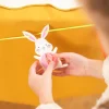 Girlanda wielkanocna króliki i marchewki Wielkanoc 3D 100cm