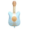 Gitara balon foliowy pastelowa niebieska 46x89,5 cm