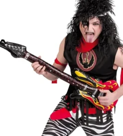 Gitara dmuchana płomienie