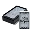 Global Colours farba do twarzy i ciała prostokątna 20g Metallic Silver