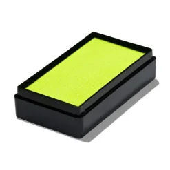 Global Colours farba do twarzy i ciała prostokątna 20g UV Neon Yellow