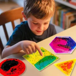Gniotki sensoryczne z cieczą squishy 4 kształty Tullo