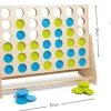 Gra Drewniana 4 w rzędzie 4 in the row XL BS Toys