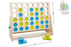 Gra Drewniana 4 w rzędzie 4 in the row XL BS Toys